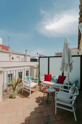 Un balcón o terraza de One&Lux Lumbreras, bright duplex with private terrace