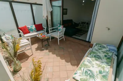 Un balcón o terraza de One&Lux Lumbreras, bright duplex with private terrace