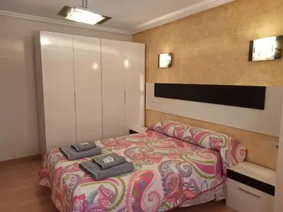Cama o camas de una habitación en Alojamiento Esencia I