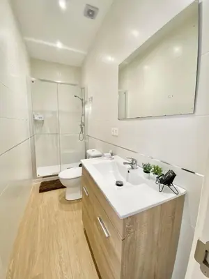 Un baño de Apartamento Villa María III