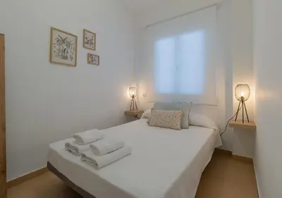 Cama o camas de una habitación en Julio Romero - Nuevo y céntrico