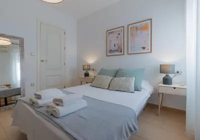 Cama o camas de una habitación en Julio Romero - Nuevo y céntrico