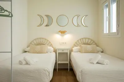 Cama o camas de una habitación en Cervantes Studios 6