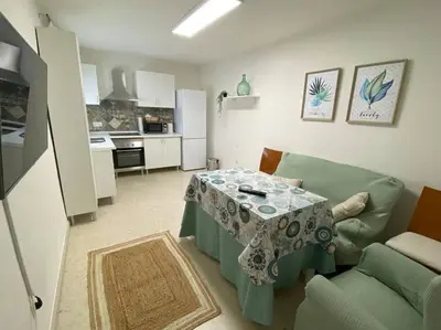 Una cocina o zona de cocina en Céntrico