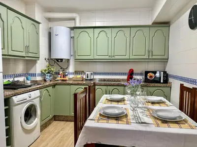 Una cocina o zona de cocina en Apartamento Alcázar San Basilio