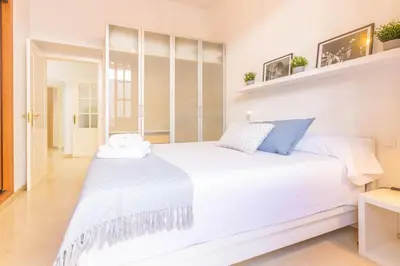 Cama o camas de una habitación en Apartamento Anais Centro Sevilla
