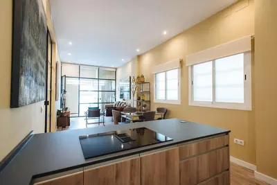 Una cocina o zona de cocina en Selecta Patricio Saenz
