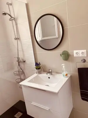 Un baño de La casa del Río Grande