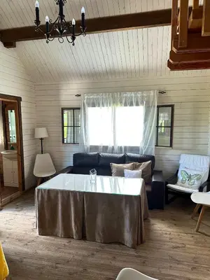 Zona de estar de Charming Villa in Setenil de las Bodegas with Private Pool
