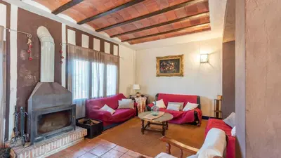 Zona de estar de Cortijo Carrillo Antequera by Ruralidays