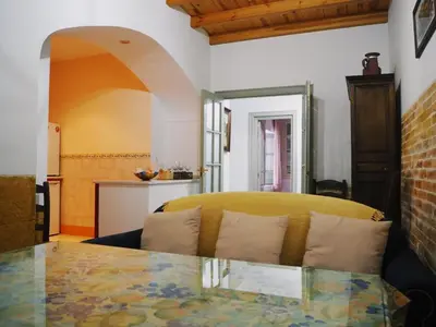 Zona de estar de Carmona Center Apartment