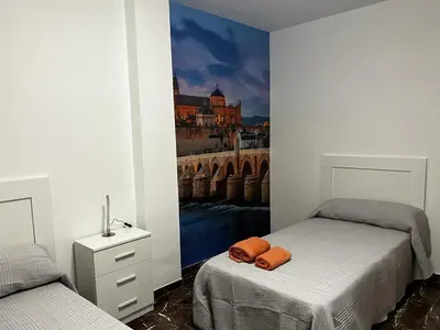 Cama o camas de una habitación en GRACIA
