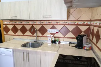 Una cocina o zona de cocina en Slappe Jaén II