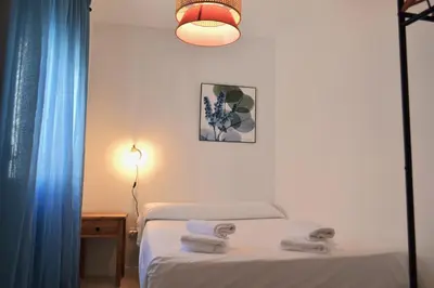 Cama o camas de una habitación en SunShine Juderia