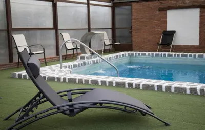 Piscina en o cerca de Complejo turístico El Soldado.