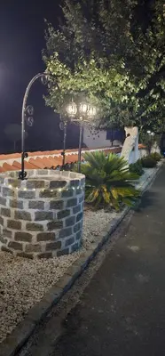 Jardín al aire libre en Complejo turístico El Soldado.