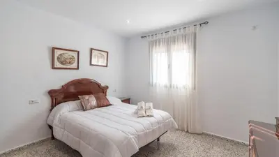Cama o camas de una habitación en La Antigua Fábrica Teba by Ruralidays