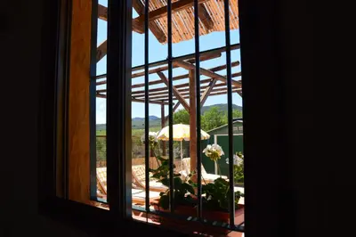 Un balcón o terraza de Cortijo Petra