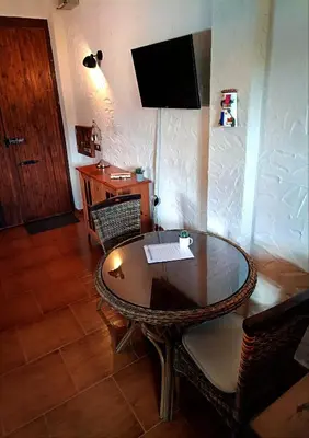 Una televisión o centro de entretenimiento en Cortijo Petra