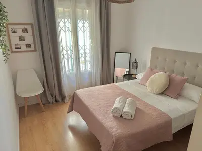 Cama o camas de una habitación en Casa Rom