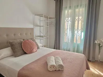 Cama o camas de una habitación en Casa Rom