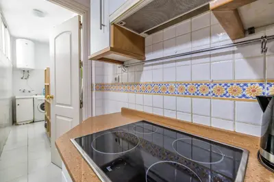Una cocina o zona de cocina en Apartamento Azonaicas, pleno centro de Córdoba