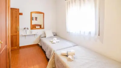 Cama o camas de una habitación en Casa Rural la Higuera de Rios Antequera - La Higuera by Ruralidays