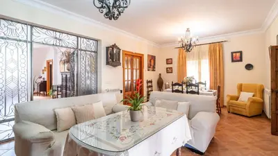 Zona de estar de Villa el Señorío Alameda by Ruralidays