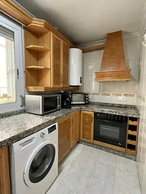 Una cocina o zona de cocina en Apartamento Claudio Marcelo, 1