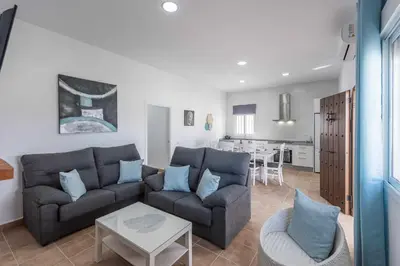 Zona de estar de Casa Rural María – Lantejuela