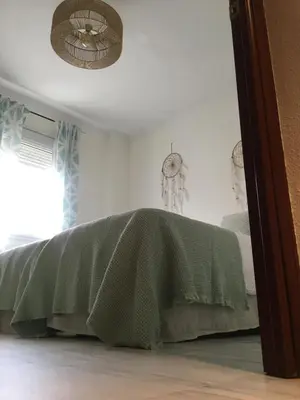 Cama o camas de una habitación en Alojamiento Seda