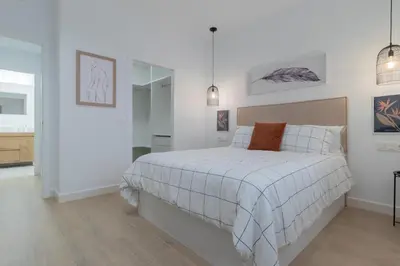 Cama o camas de una habitación en La Morada Cordobesa