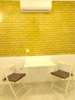 Zona de estar de Leon Centro Apartment