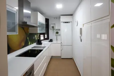 Una cocina o zona de cocina en Sol Sevilla Urban Apartment