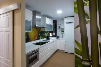 Una cocina o zona de cocina en Sol Sevilla Urban Apartment