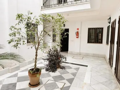 Jardín al aire libre en Apartamento tranquilo en barrio bohemio