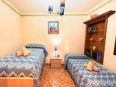 Cama o camas de una habitación en Casa Juan María