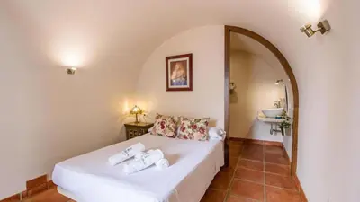 Cama o camas de una habitación en Casa del Corregidor