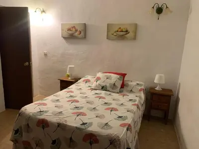 Cama o camas de una habitación en Los Establos