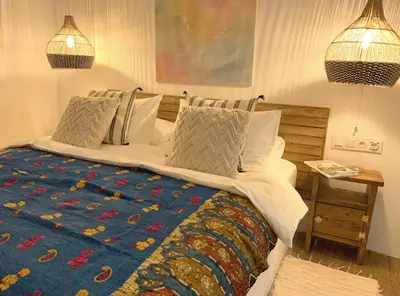 Cama o camas de una habitación en Esperanza 9