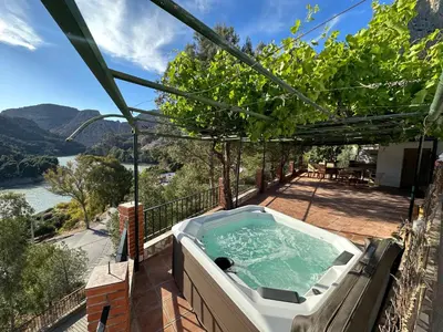 Paisaje cerca de esta villa