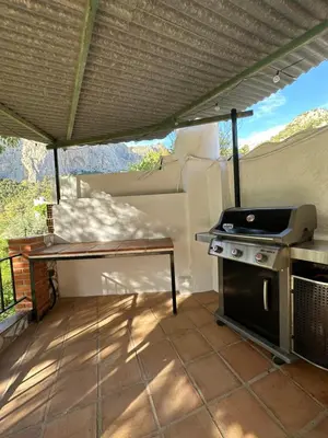 Una cocina o zona de cocina en Casa Barcelo El Chorro
