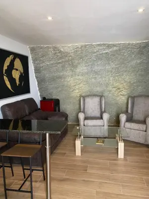 Zona de estar de Casa Cueva “El Refugio en la Cueva”