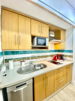 Una cocina o zona de cocina en RentalSevilla Tintes