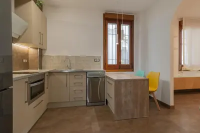Una cocina o zona de cocina en Suite Tazas