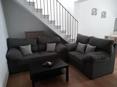 Zona de estar de Casa Los García