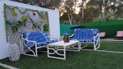 Jardín al aire libre en El Salao