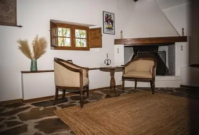 Zona de estar de Finca Altozano - Private pool