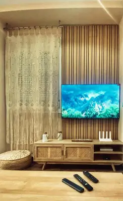 Una televisión o centro de entretenimiento en Rosmarinus Centro