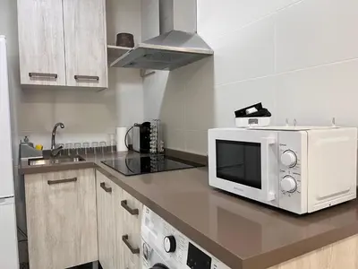 Una cocina o zona de cocina en Apartamento El Rinconcito del Chache